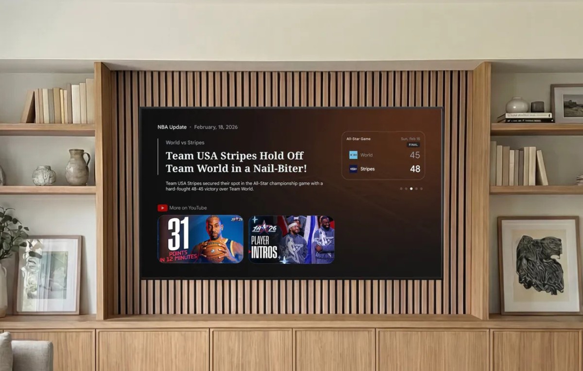 جوجل تضيف ثلاث مزايا ذكية جديدة إلى منصة التلفاز Google TV