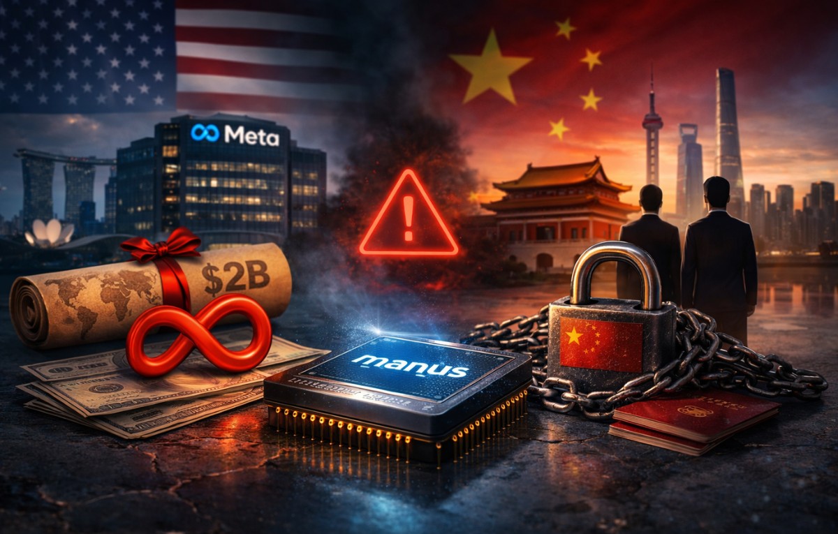 صفقة ذكاء اصطناعي أربكت بكين.. هل توقف الصين استحواذ ميتا على Manus؟