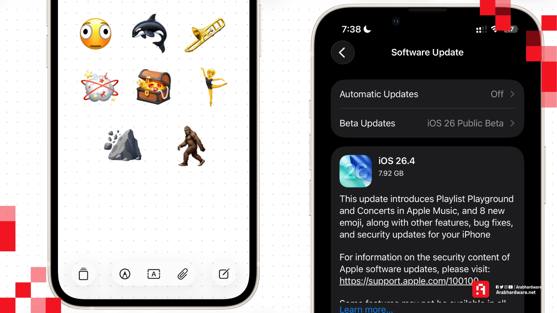 إيموجيز جديدة و8 مميزات قوية أخرى في تحديث iOS 26.4 الرسمي!