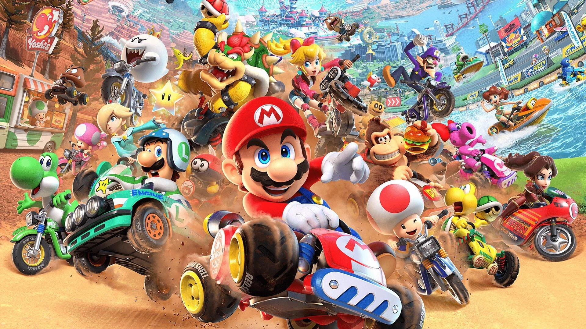 مراجعة لعبة Mario Kart World