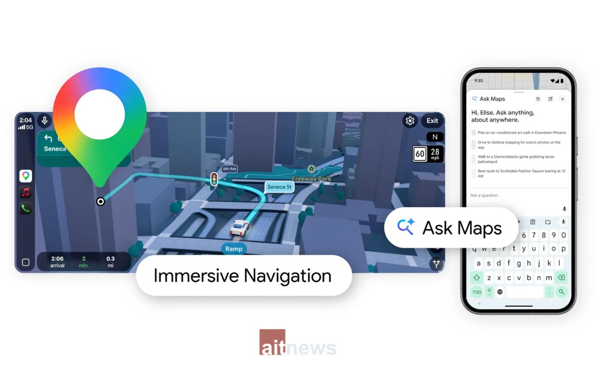 “اسأل الخرائط”.. Gemini يجيب عن الأسئلة المعقدة داخل خرائط جوجل