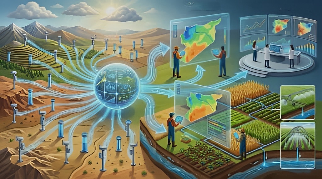 منصة غياث الرقمية: كيف تعيد البيانات المناخية تشكيل إدارة الزراعة في سوريَة؟