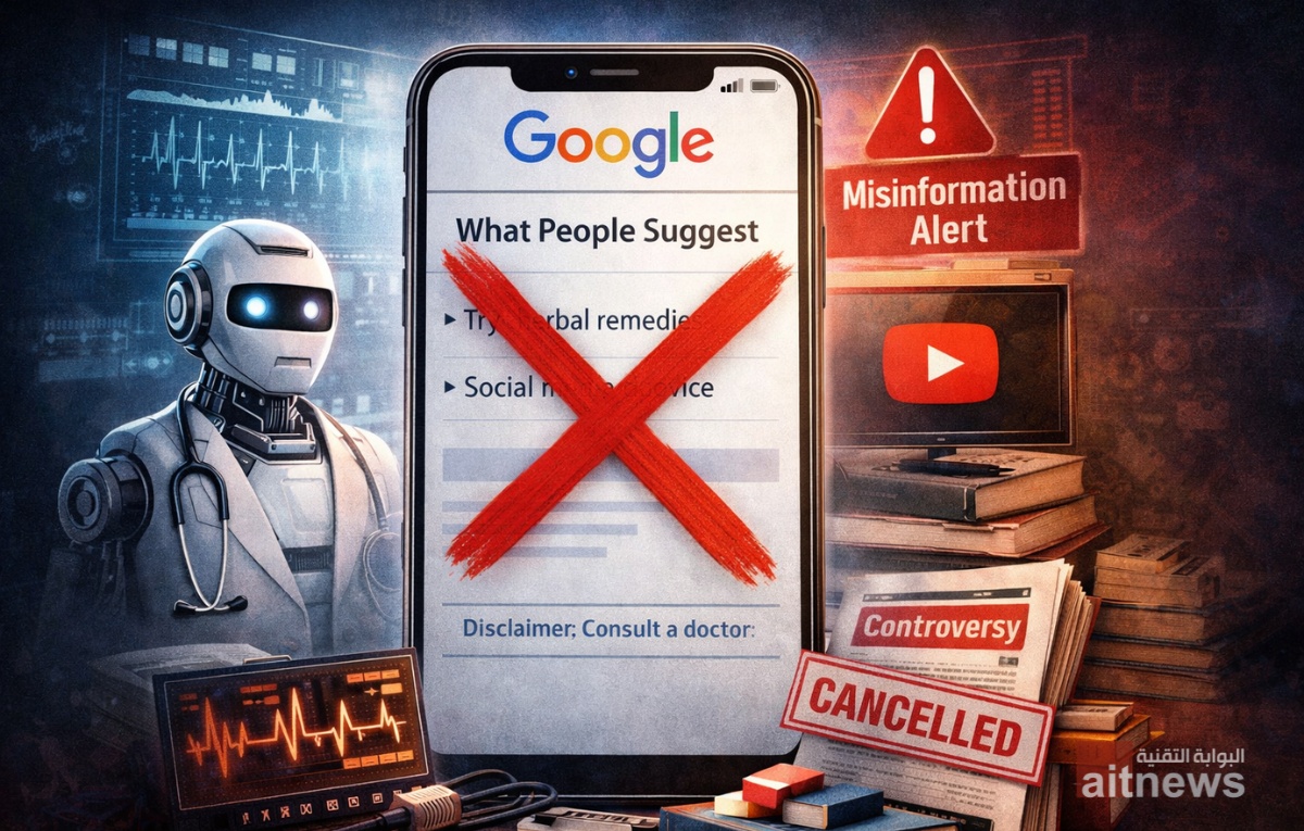 بعد انتقادات متزايدة.. جوجل تلغي ميزة الملخصات الطبية المولّدة بالذكاء الاصطناعي