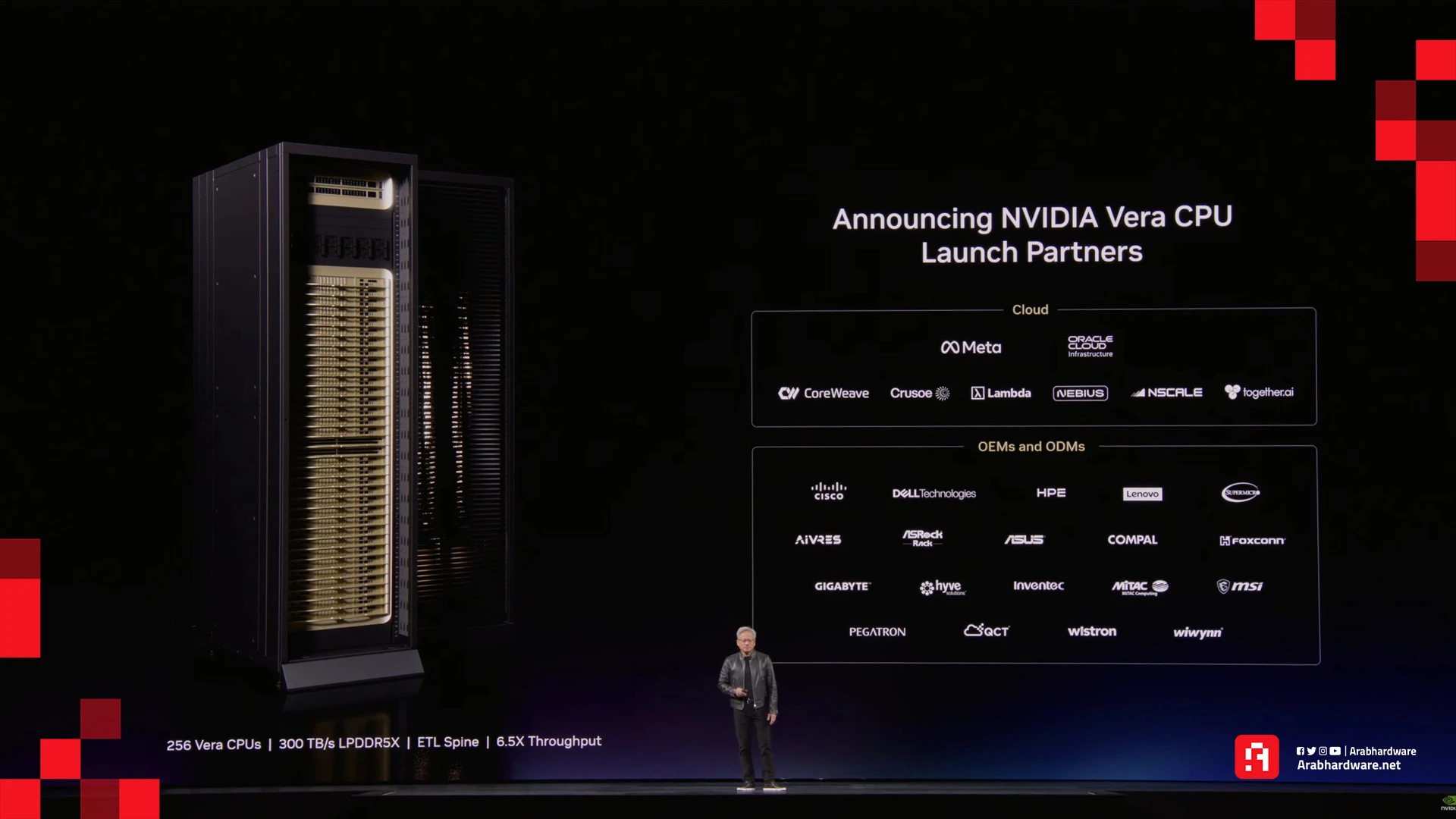 مؤتمر GTC26: معالج Vera CPU هو أول معالج في العالم مصمم خصيصًا للـ AI