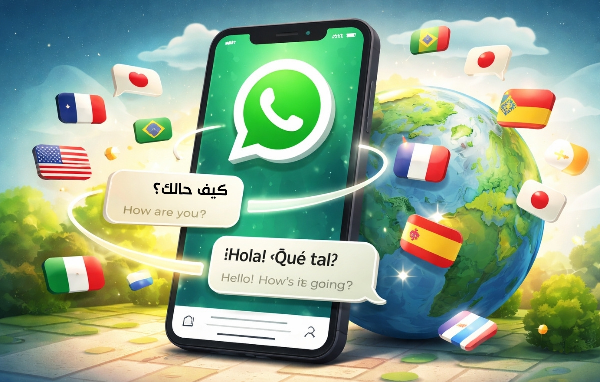 منها العربية.. واتساب تختبر ترجمة فورية للرسائل تدعم 21 لغة