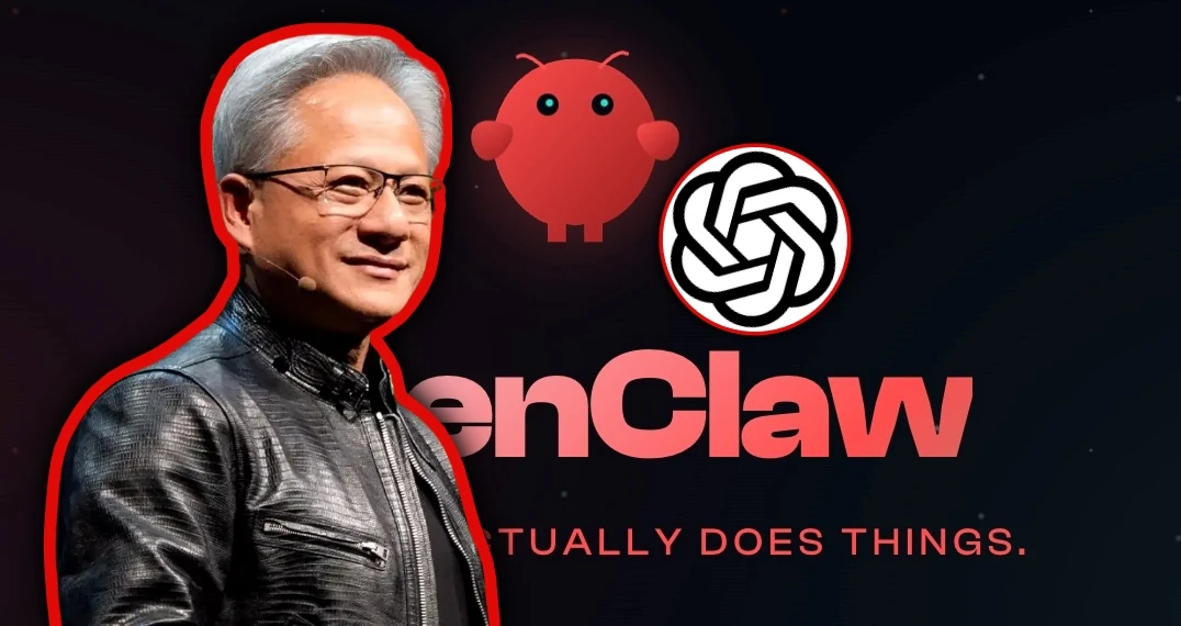 مؤتمر GTC26: جنسن هوانغ يصف OpenClaw بأنه ChatGPT القادم والأكثر ذكاء