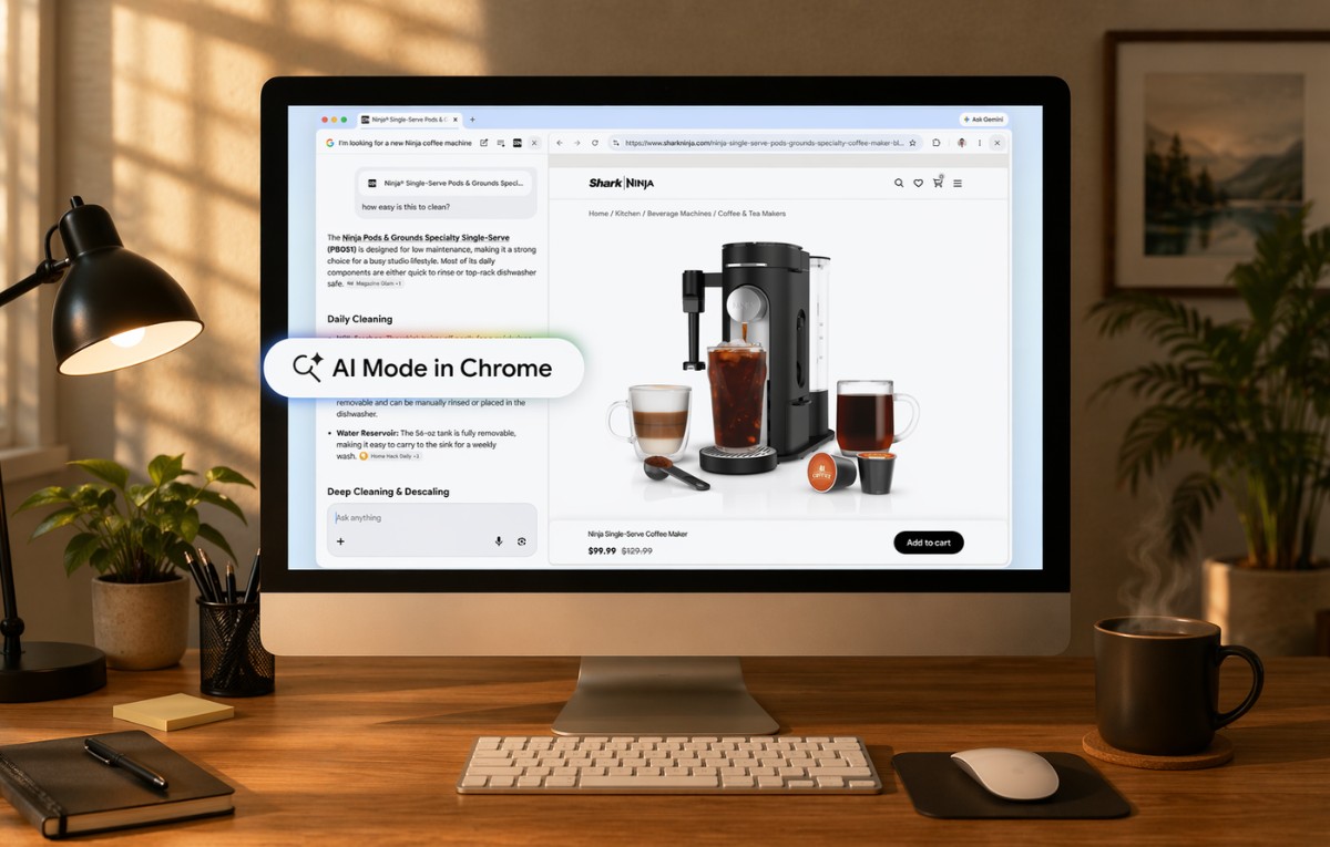 جوجل تطوّر “وضع الذكاء الاصطناعي” في كروم بتحسين تصفح التبويبات وتحليلها