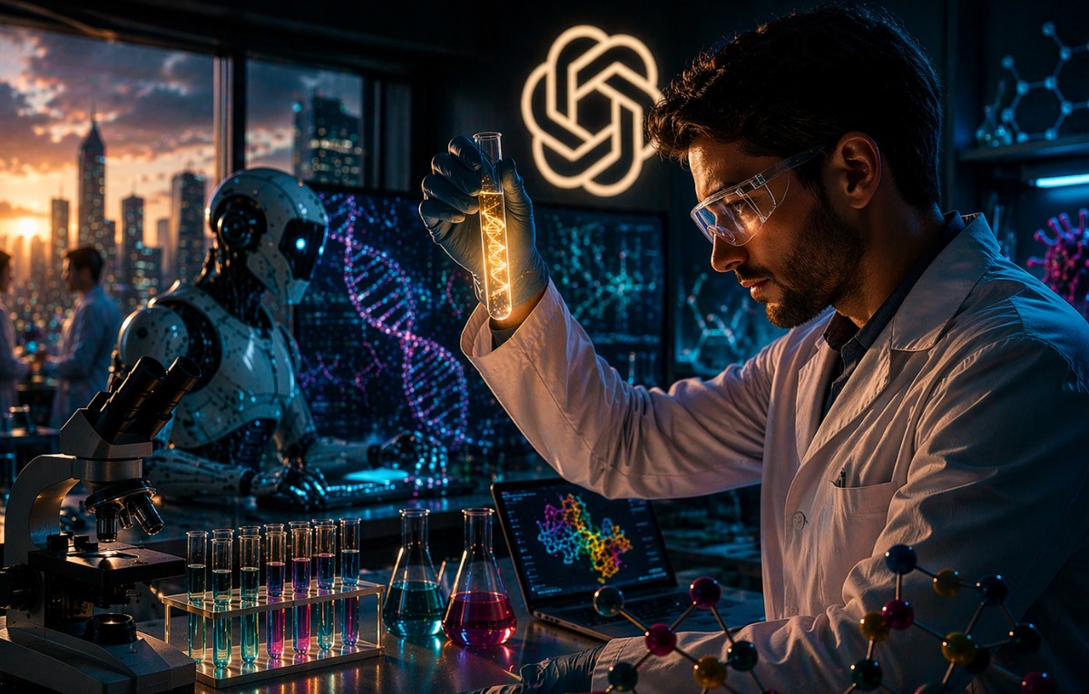 OpenAI تطلق نموذجًا جديدًا للأبحاث البيولوجية وتسريع اكتشاف الأدوية