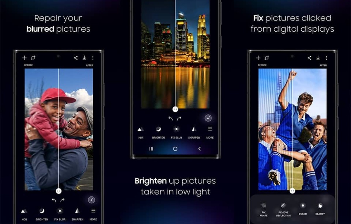 سامسونج تُحدّث تطبيقها Galaxy Enhance-X بتصميم جديد وإضافات احترافية لتحرير الصور