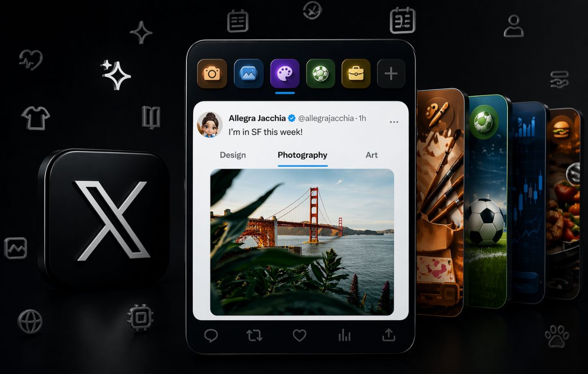 إكس تطلق ميزة “الخلاصات المُخصصة” لتنظيم المحتوى حسب اهتمامات المستخدم