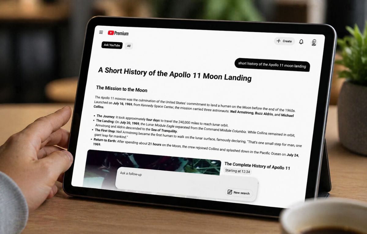 “اسأل يوتيوب”.. جوجل تختبر آلية بحث جديدة مدعومة بالذكاء الاصطناعي