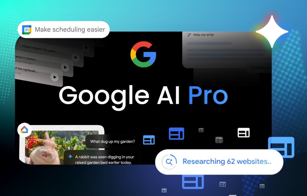 جوجل ترفع سعة خطة الذكاء الاصطناعي AI Pro وتضيف مزايا جديدة دون تكلفة إضافية