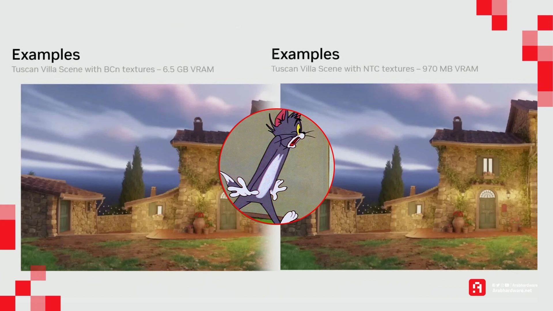 NVIDIA تقلل استهلاك VRAM في الألعاب من 6.5GB إلى 970MB بهذه التقنية