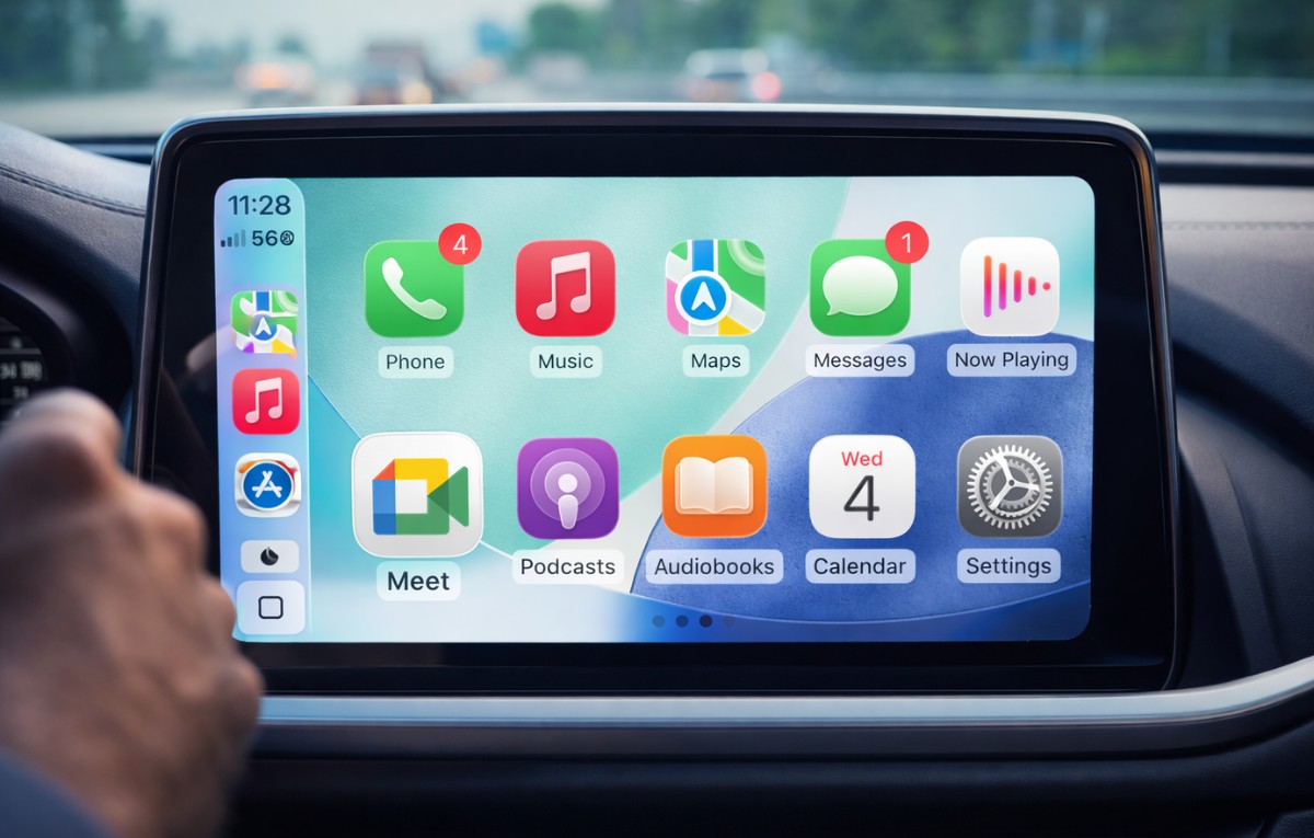 اجتماعات من السيارة.. تطبيق جوجل Meet يصل إلى CarPlay