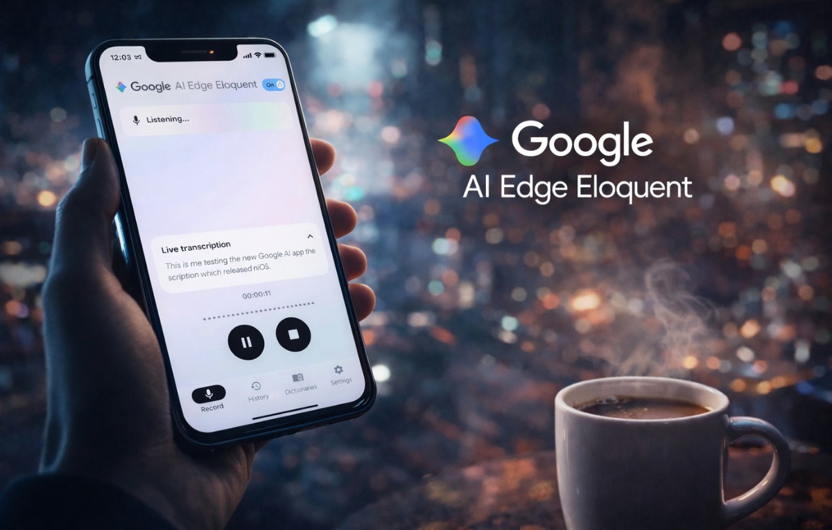 جوجل تطلق تطبيقًا جديدًا للإملاء الصوتي دون اتصال بالإنترنت لهواتف آيفون
