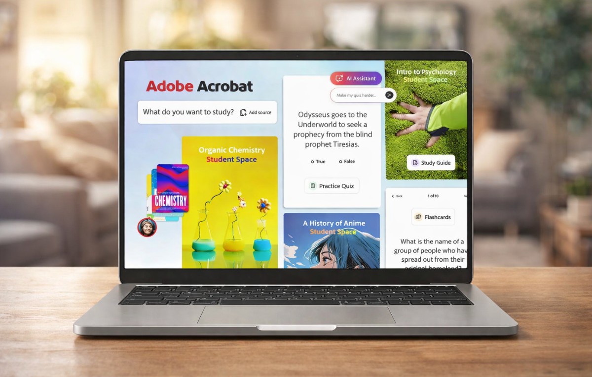 أدوبي تطلق “Student Spaces”.. منصة ذكية لتحويل ملفات الدراسة إلى محتوى تفاعلي
