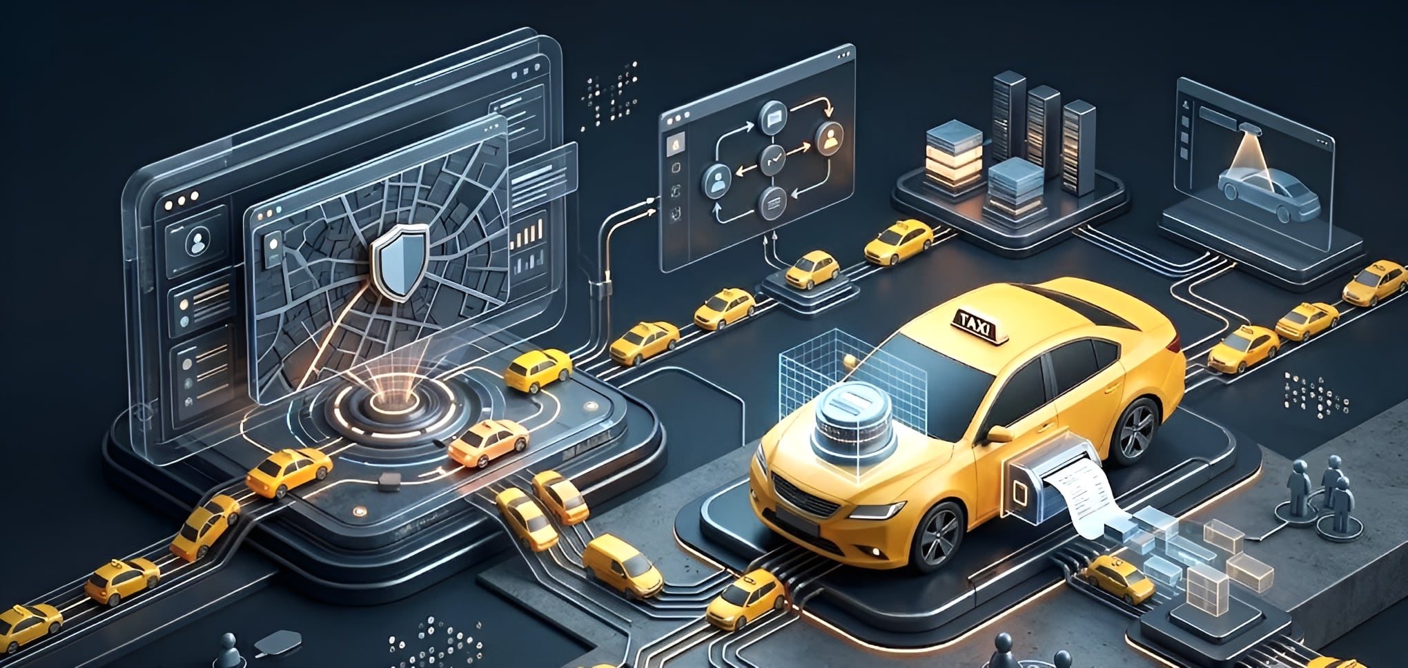 سوريَة تتجه إلى رقمنة النقل: عدادات ذكية وتطبيق وطني لإعادة تنظيم سوق سيارات الأجرة