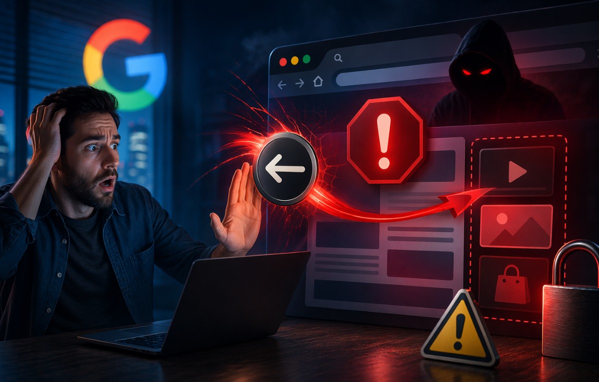 تصفح بلا خداع.. جوجل تعلن معاقبة المواقع التي تتلاعب بزر الرجوع