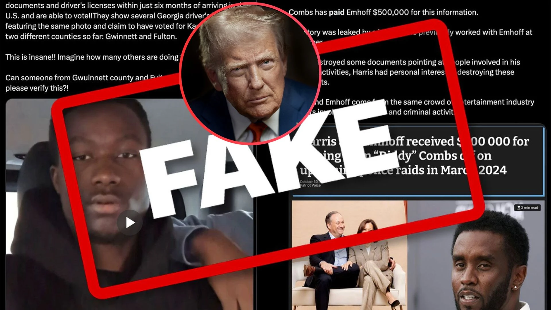 انتشار مؤثرين مزيفين بالذكاء الاصطناعي لدعم ترامب على منصات التواصل!