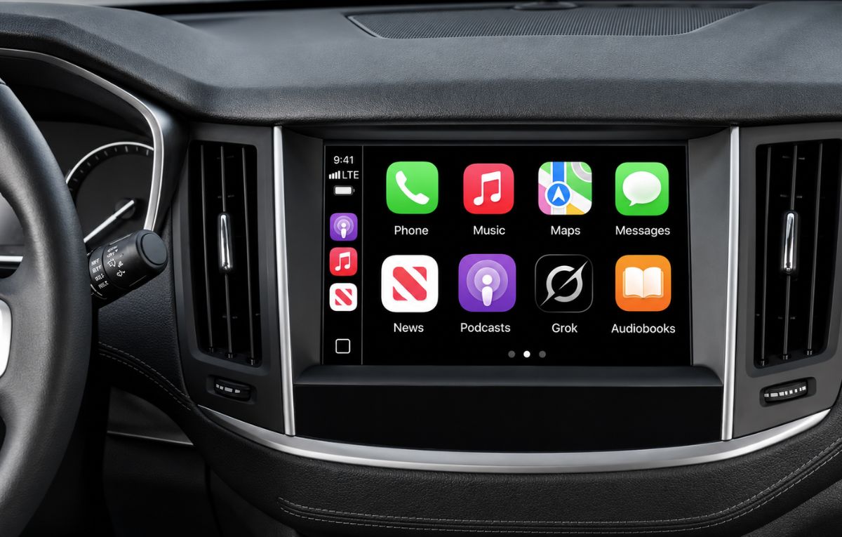 xAI تطلق مساعد Grok للسيارات بنظام CarPlay