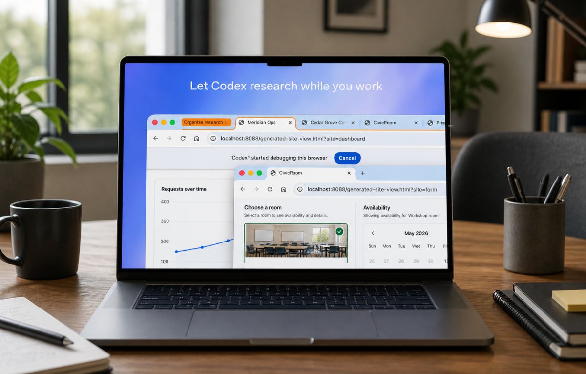 OpenAI تمنح Codex القدرة على العمل داخل متصفح جوجل كروم