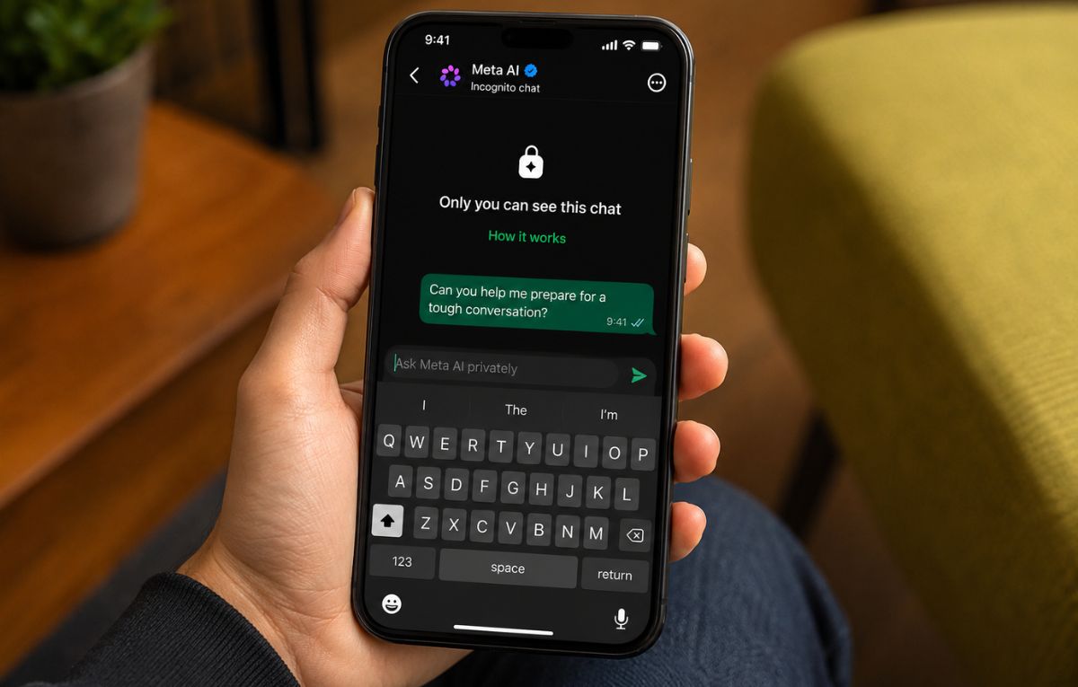 واتساب تضيف “وضع التخفي” لإجراء محادثات سرية مع Meta AI