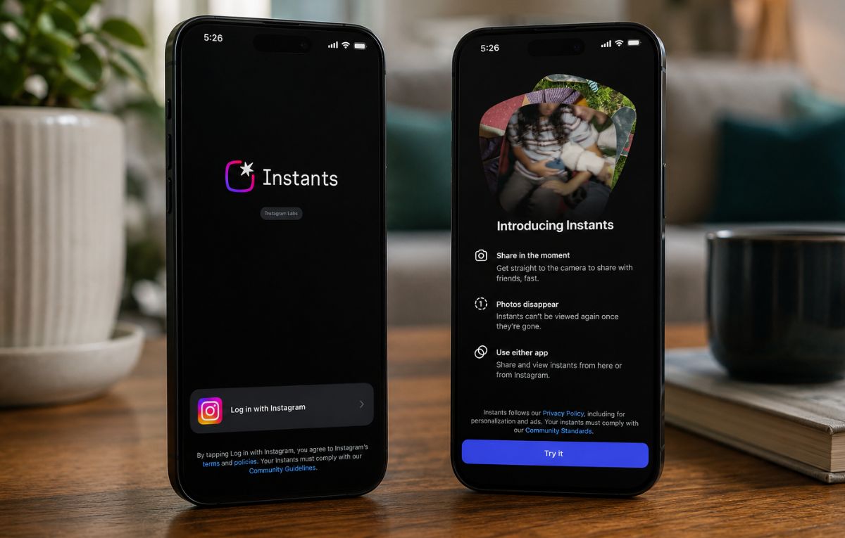 إنستاجرام تطلق رسميًا تطبيق Instants لمشاركة الصور مؤقتًا