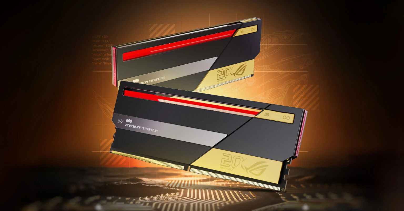 لأول مرة | ASUS تطلق رامات DDR5 بسعر يقترب من 900 دولار!
