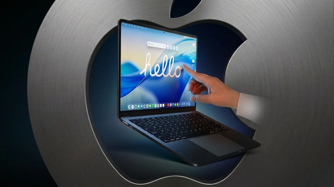 تقارير تشير إلى اقتراب إطلاق أول MacBook بشاشة تعمل باللمس من آبل