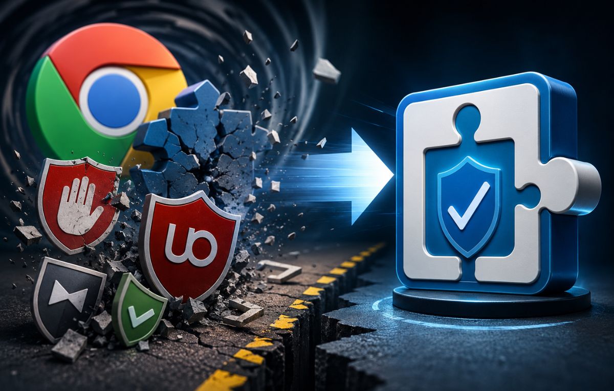جوجل تقترب من إنهاء دعم إضافات حظر الإعلانات الشهيرة في كروم