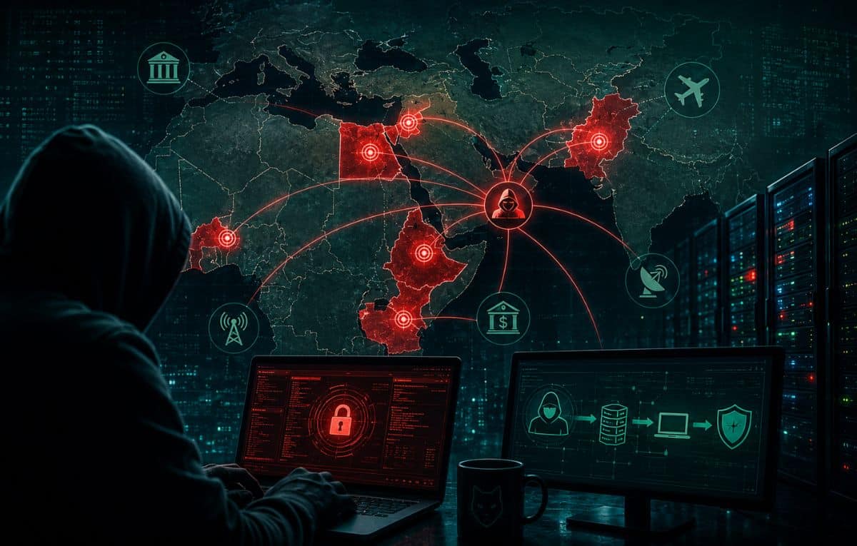 مصر والأردن ضمن الأهداف.. حملة تجسس سيبراني غير مسبوقة تستهدف مؤسسات في الشرق الأوسط وإفريقيا