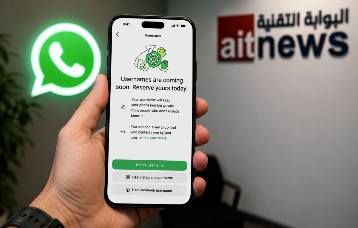 واتساب تطلق ميزة أسماء المستخدمين.. هكذا يمكنك حجز اسم مستخدم خاص بك