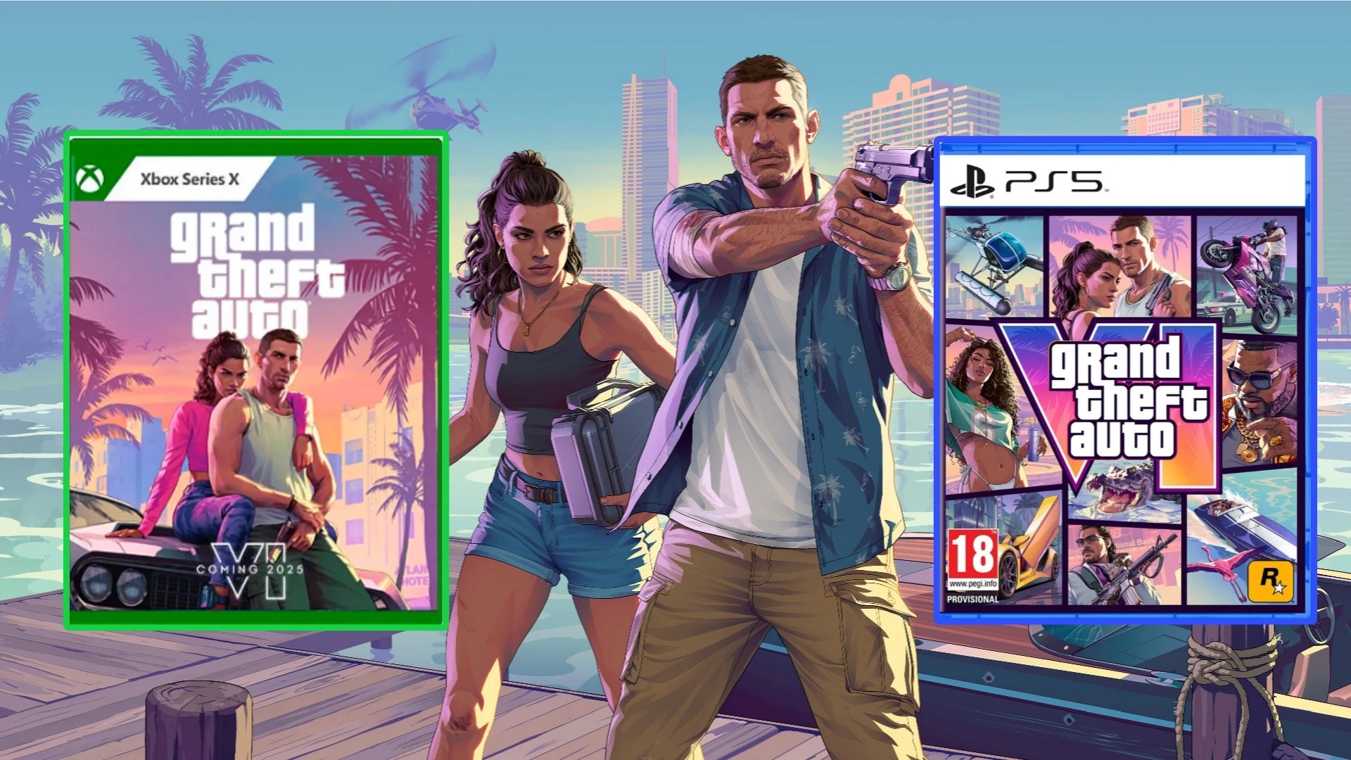 نسخ لعبة GTA 6 الفيزيائية ستكون مغلقة جغرافيًا على منصة بلايستيشن 5