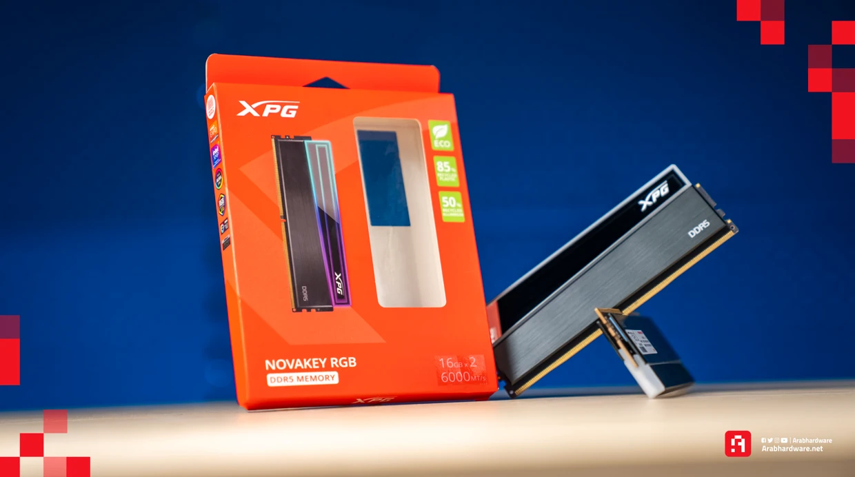 مراجعة رامات XPG NOVAKEY RGB DDR5