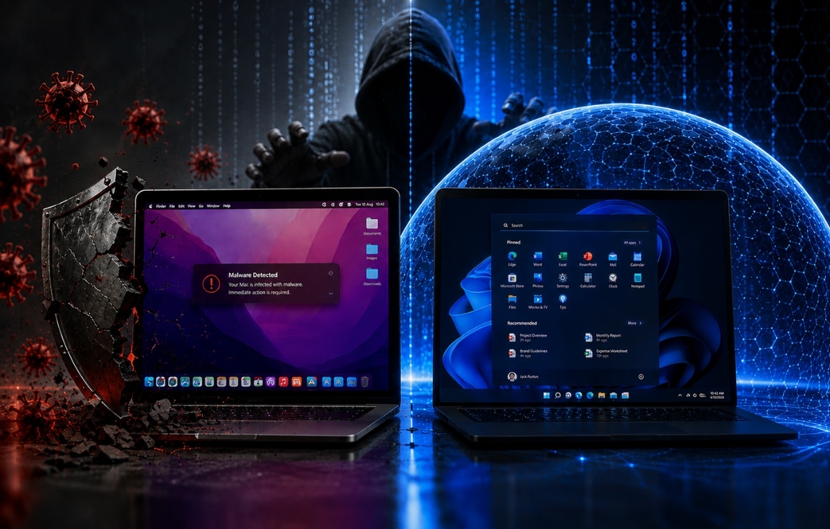 أسطورة الأمان تتداعى.. نظام macOS أكثر تعرضًا للتهديدات السيبرانية من ويندوز