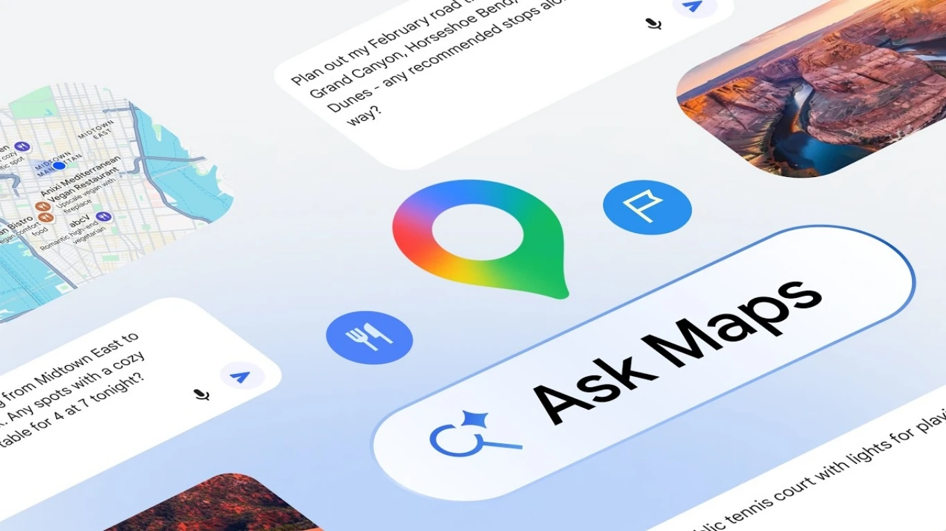 جوجل تطور مساعد Ask Maps في خرائطها ليطلب الطعام ويتذكر المحادثات