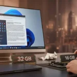 Microsoft تتراجع عن توصية مستخدمي Windows 11 بـ 32 جيجابايت رام