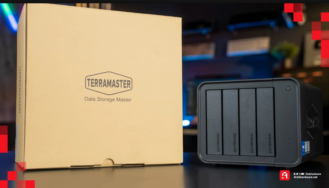 وحش التخزين الهجين| مراجعة جهاز TerraMaster D8 Hybrid 2