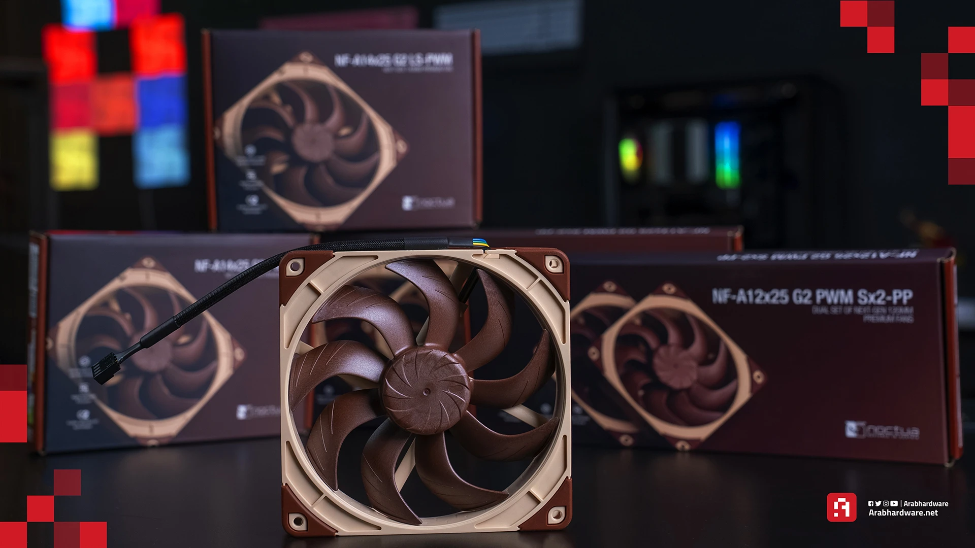 مراجعة مروحة Noctua NF-A12x25 G2 | ثورة في عالم المراوح؟