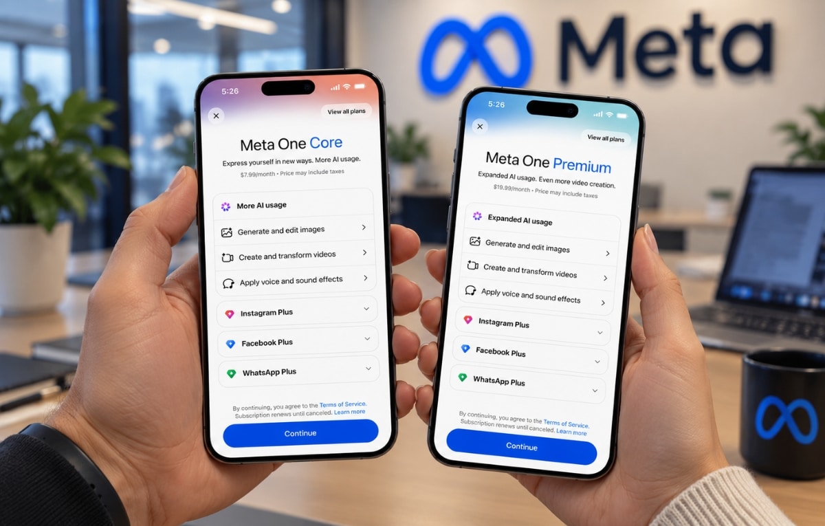 Meta One.. ميتا تطرح اشتراكات جديدة للشركات وصنّاع المحتوى ومستخدمي الذكاء الاصطناعي