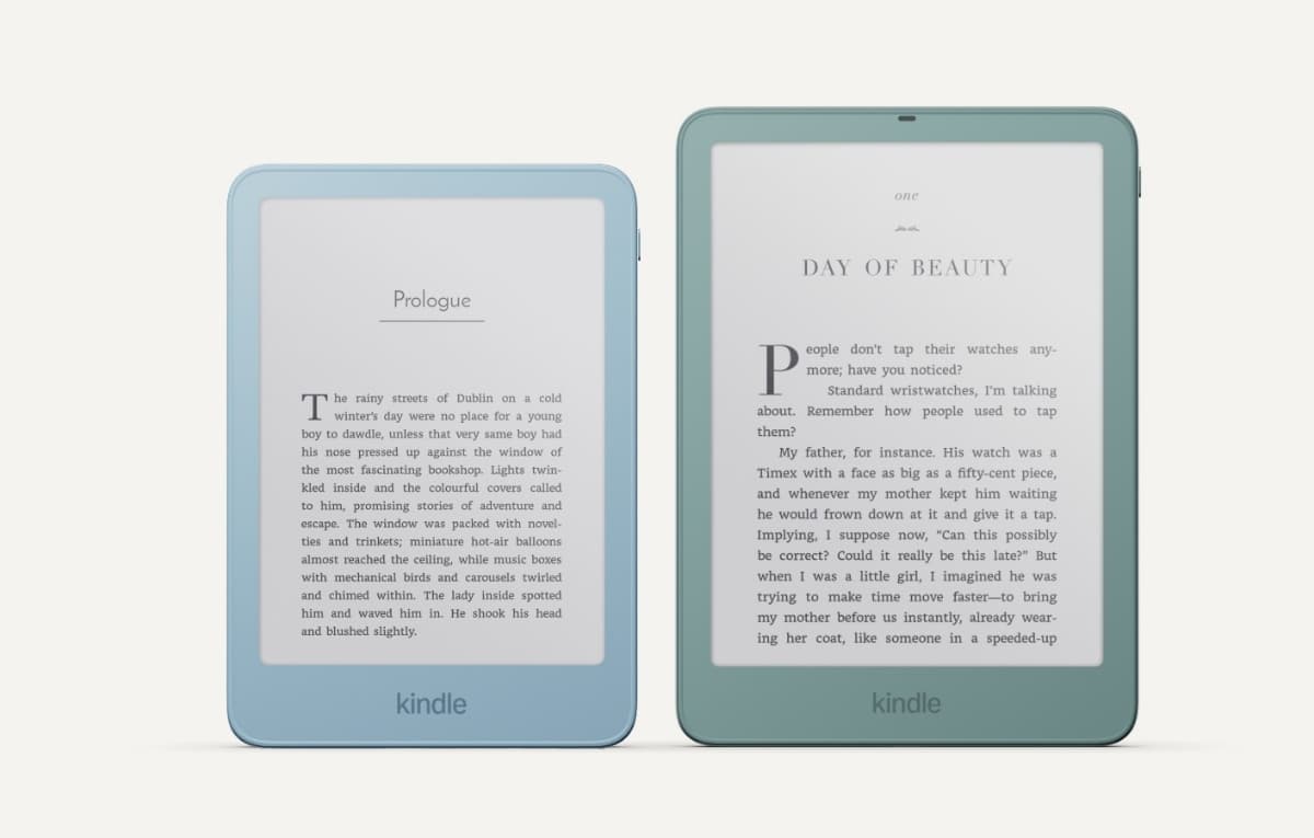 أمازون تطرح أجهزة Kindle لعام 2026.. ألوان جديدة وأزرار فعلية لتقليب الصفحات